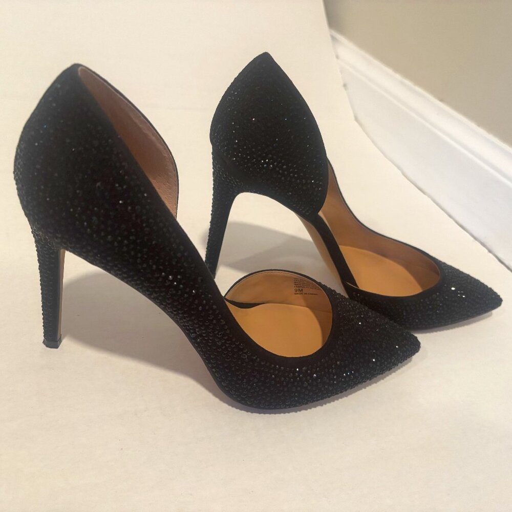 INC International Concepts Womens Kenjay19 Closed Toe D-Orsay, Black Size 9 M - Picture 1 of 16
